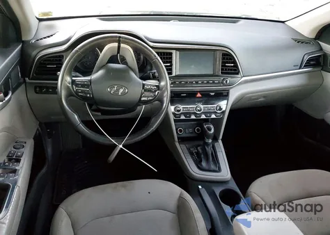 2019 Hyundai Elantra Sel z USA, uszkodzony, nr VIN 5NPD84LF3KH471664